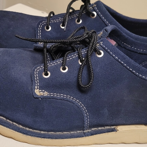 Danner Navy Suede Oxfords